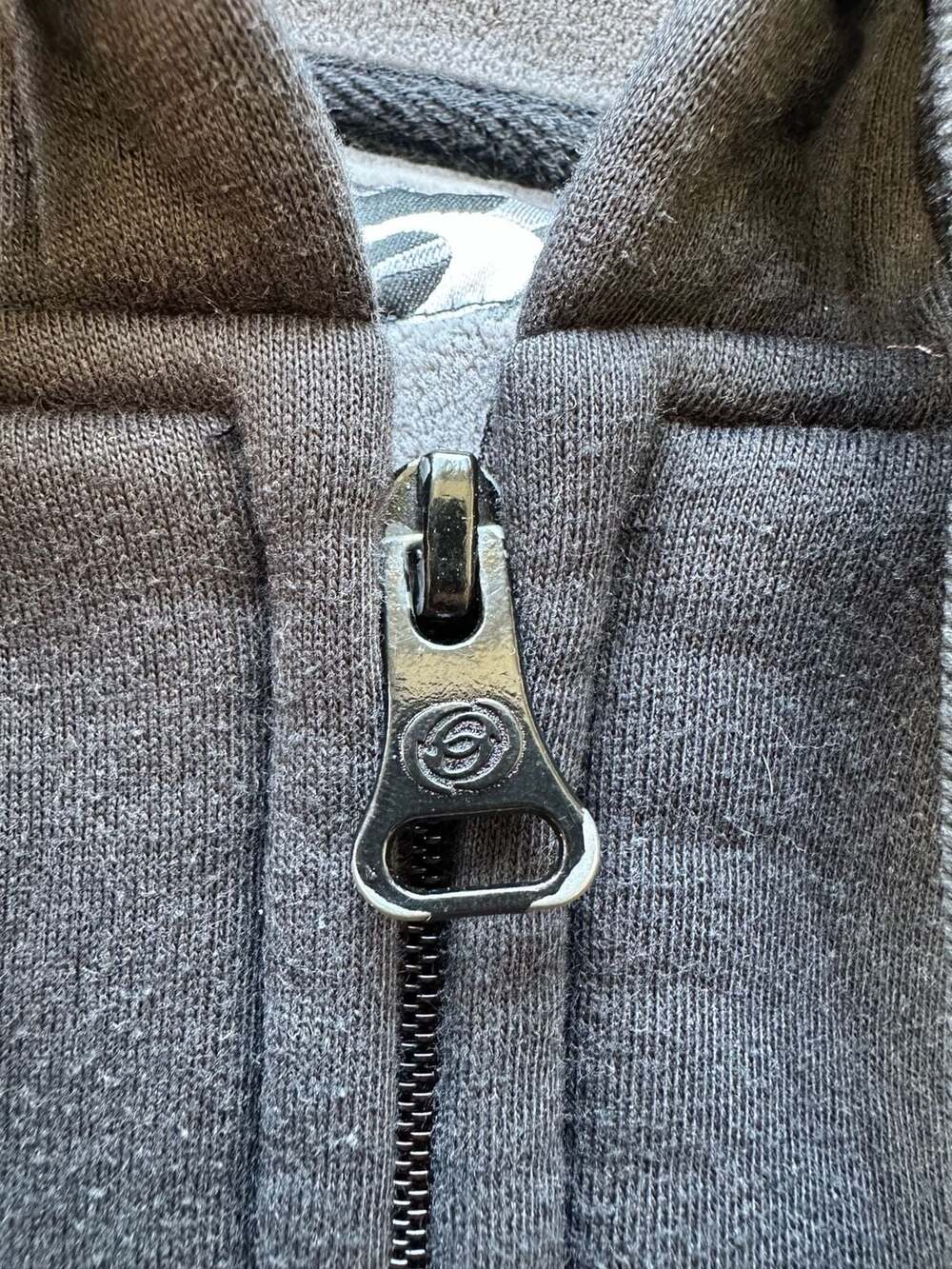 Anchor Blue Full Zip Hoodie Sweatshirt Size XL - Picture 4 of 5
